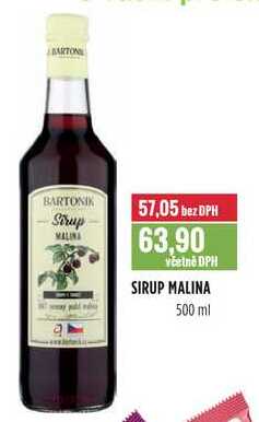 SIRUP MALINA 500 ml 
