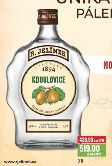 R. JELÍNEK KDOULOVICE 0,7l