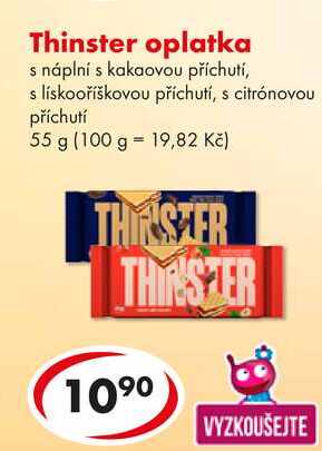 Thinster oplatka, 55 g