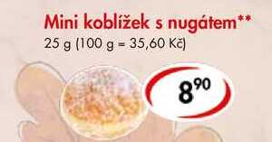 Mini koblížek s nugátem, 25 g