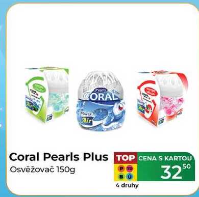 Coral Pearls Plus Osvěžovač 150g