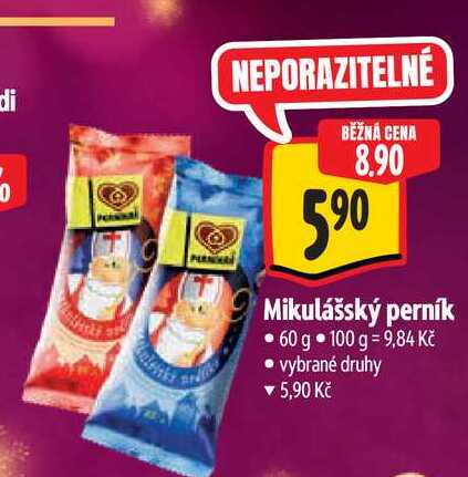   Mikulášský perník 60 g  