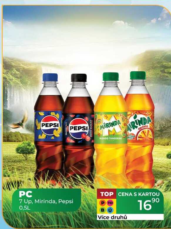 PC 7 Up, Mirinda, Pepsi 0,5L
