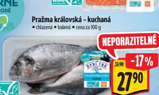   Pražma královská - kuchaná  100 g