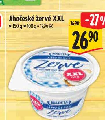 Jihočeské žervé XXL 150 g