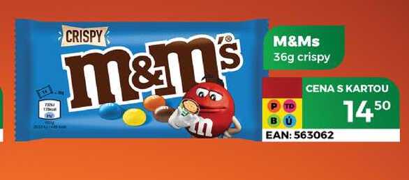 M&Ms 36g crispy