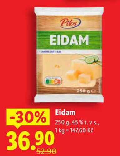 Eidam, 250 h