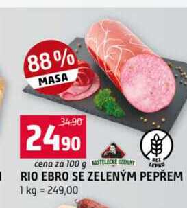 Rio Ebro se zeleným pepřem 100g