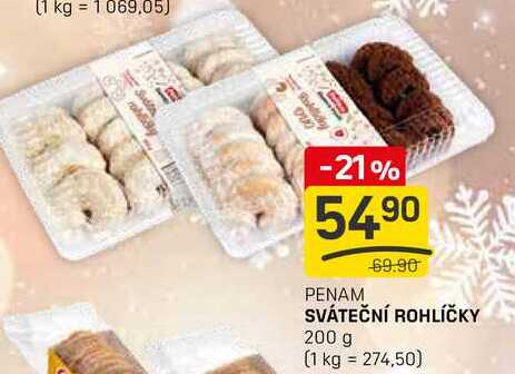 SVÁTEČNÍ ROHLÍČKY 200 g