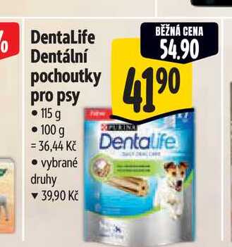 DentaLife Dentální pochoutky pro psy 115 g