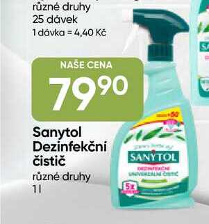 Sanytol Dezinfekční čistič 1l