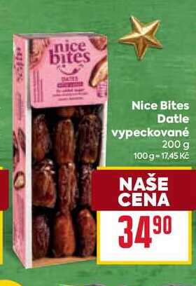 Nice Bites Datle vypeckované 200 g