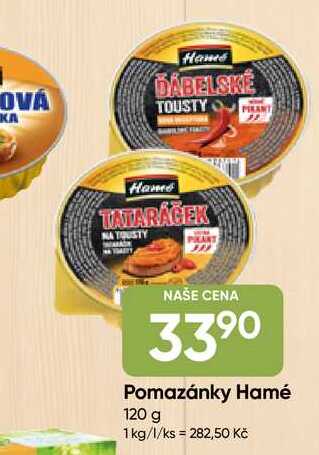Hamé pomazánky 120g