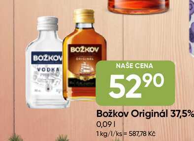 Božkov Originál 37,5% 0,09l