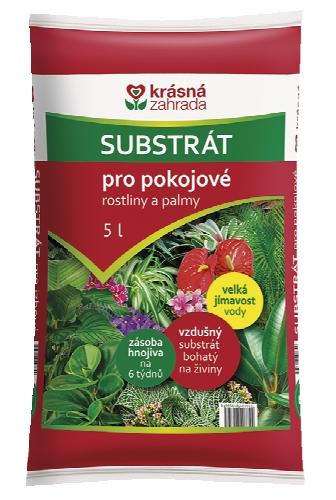 Substrát pro pokojové rostliny, 1 KS