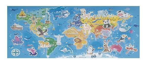 Magnetická mapa světa, 1 KS