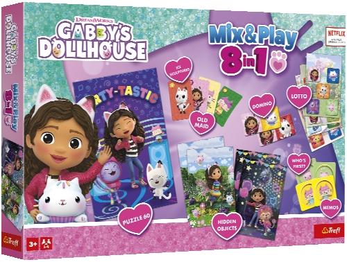 Hra Mix&Play 8v1 Gábinin kouzelný domek, 1 KS
