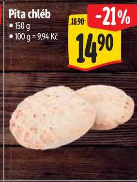 Pita chléb, 150 g 