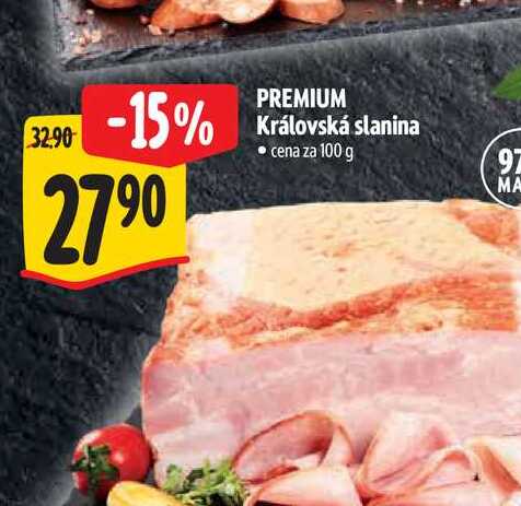  PREMIUM Královská slanina 100 g 