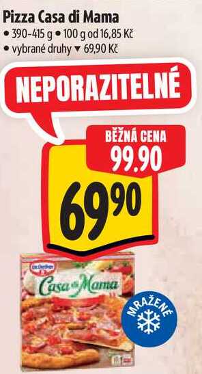 Pizza Casa di Mama, 390-415 g 