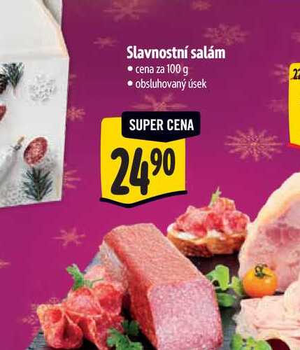 Slavnostní salám 100 g 