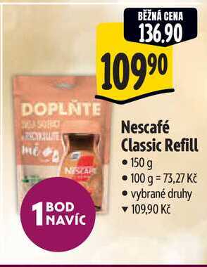 Nescafé Classic Refill, 150 g