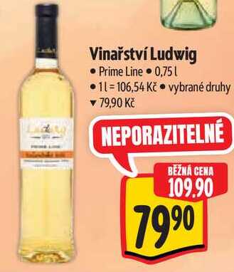 Vinařství Ludwig, 0,75 l