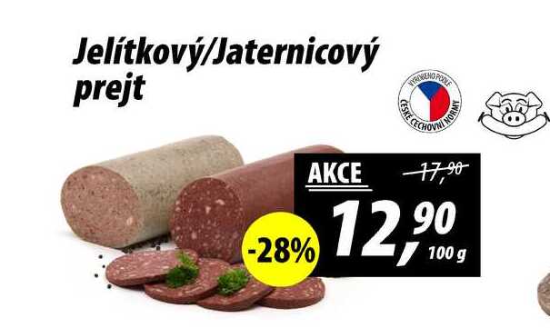 Jelítkový/Jaternicový prejt, 100 g 
