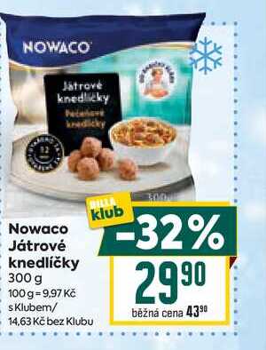 Nowaco Játrové knedlíčky 300 g 