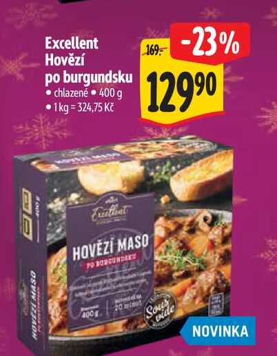Excellent Hovězí po burgundsku 400 g