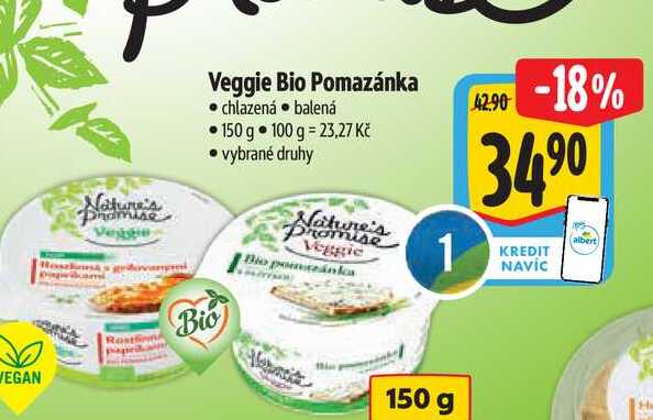 Veggie Bio Pomazánka 150 g