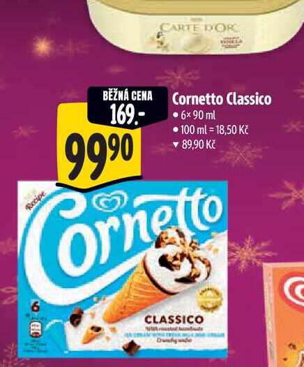   Cornetto Classico  6x90 ml