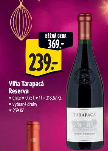 Viña Tarapacá Reserva 0,75 l