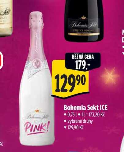 Bohemia Sekt ICE 0,75 l