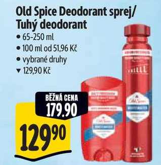Old Spice Deodorant sprej/Tuhý deodorant, 65-250 ml
