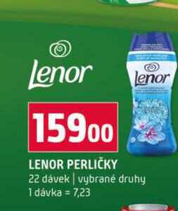 LENOR PERLIČKY 22 dávek vybrané druhy