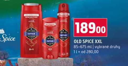 OLD SPICE XXL 85-675 ml vybrané druhy