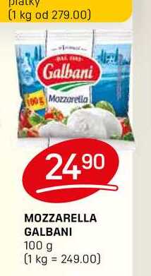 MOZZARELLA GALBANI 100 g 