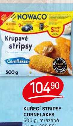KUŘECÍ STRIPSY CORNFLAKES 500 g 