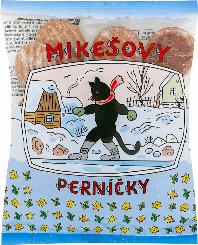 Mikešovy perníčky se švestkovou náplní