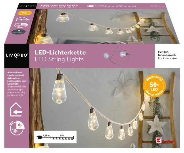 LIV&BO LED světelný řetěz