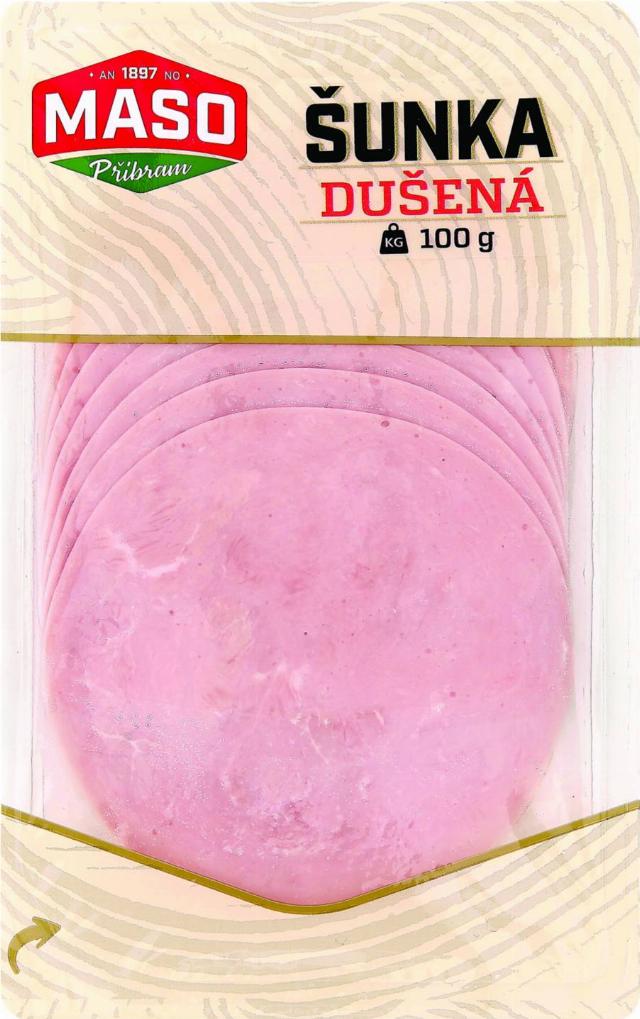 Uzeniny Příbram Šunka dušená standard