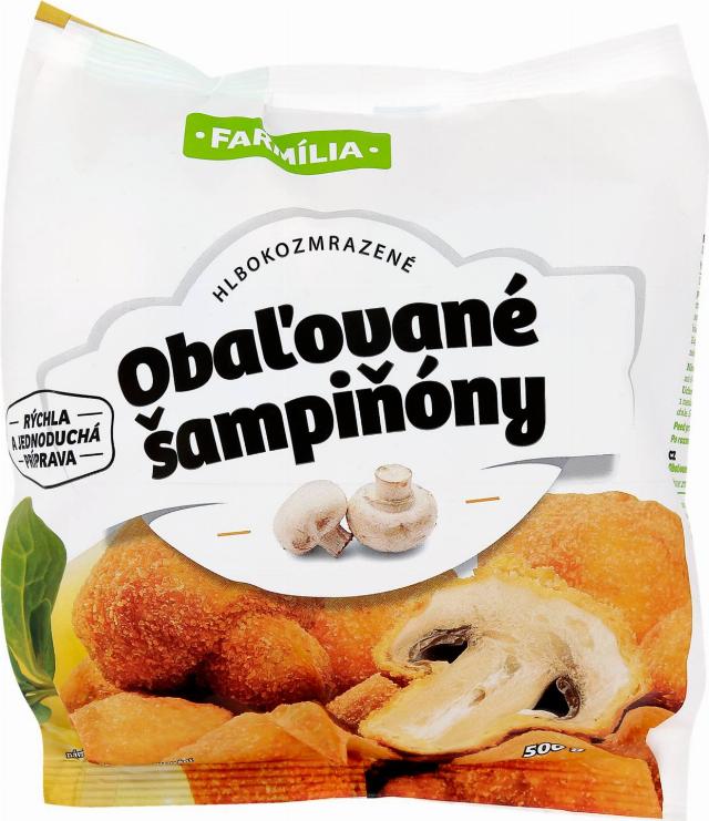 Farmília Obalované žampiony