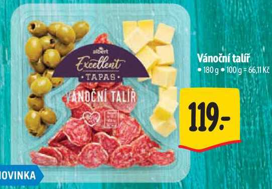 Vánoční talíř, 180 g