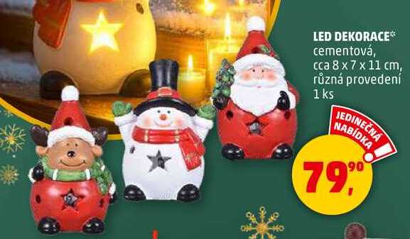 LED DEKORACE, 1 ks