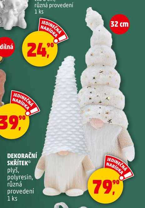 DEKORAČNÍ SKŘÍTEK, 1 ks