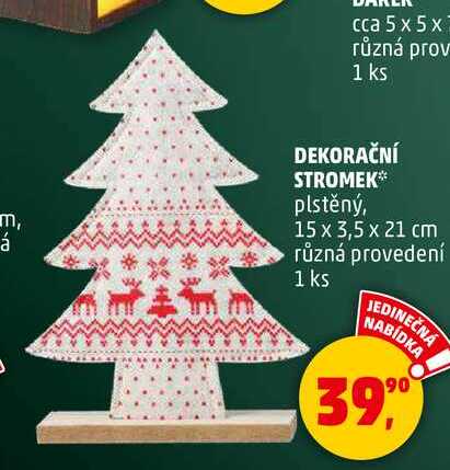 DEKORAČNÍ STROMEK, 1 ks