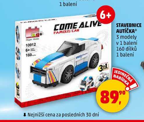 STAVEBNICE AUTÍČKA, 1 balení 