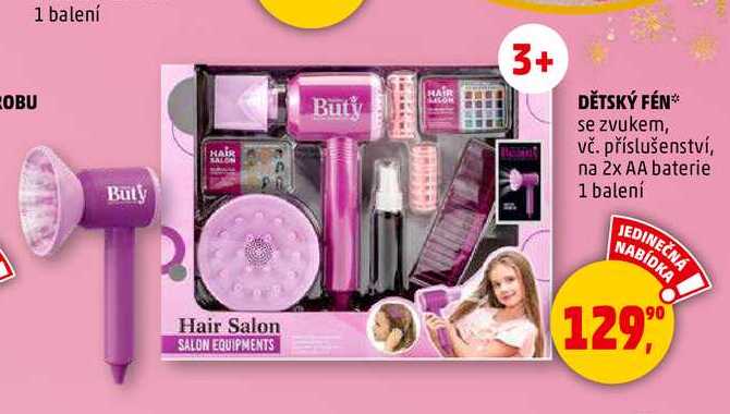 DĚTSKÝ FÉN, 1 balení