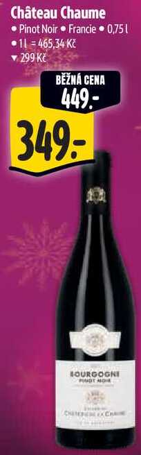 Château Chaume, 0,75 l